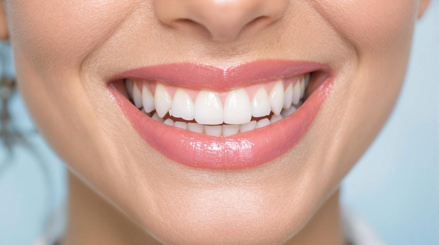 Patient with dental veneers for smile enhancement in San Jose, California