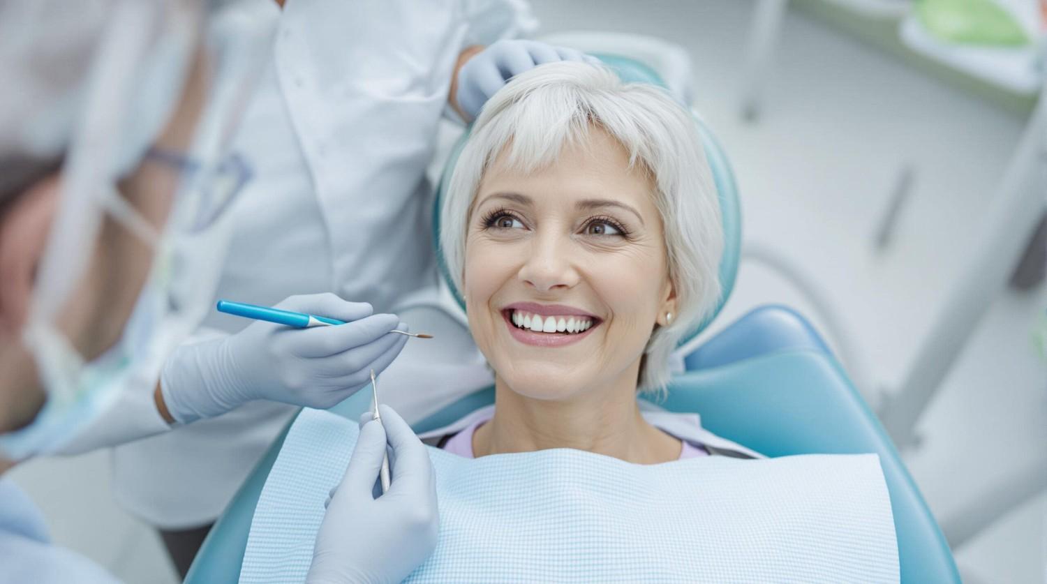 Image of patient receiving pain-free dentistry treatment in San Jose, California