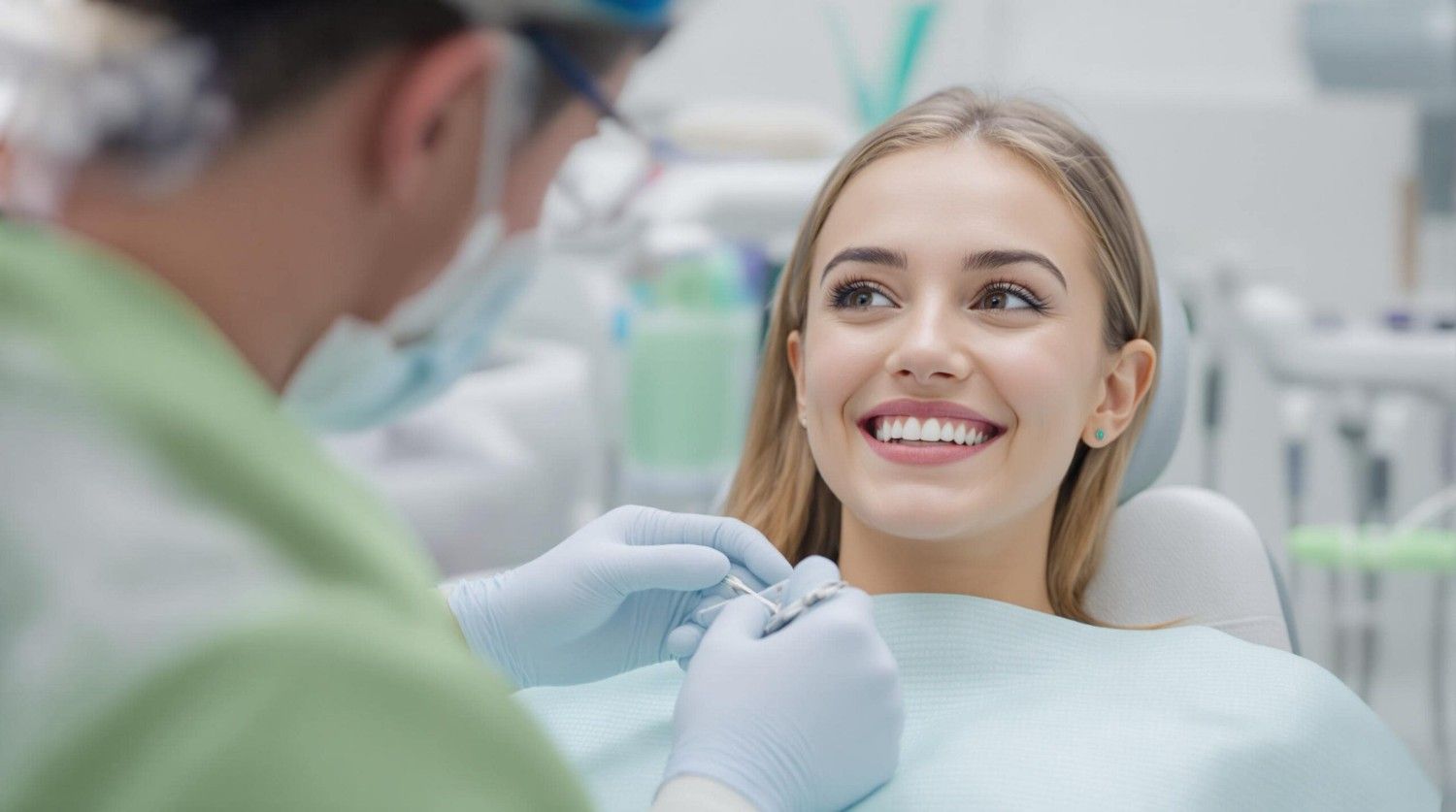 Image of smile makeover services at a dental clinic in San Jose, California