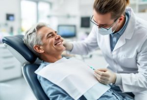 An image of doctor and patient of safe sedation dentistry in San Jose, Ca